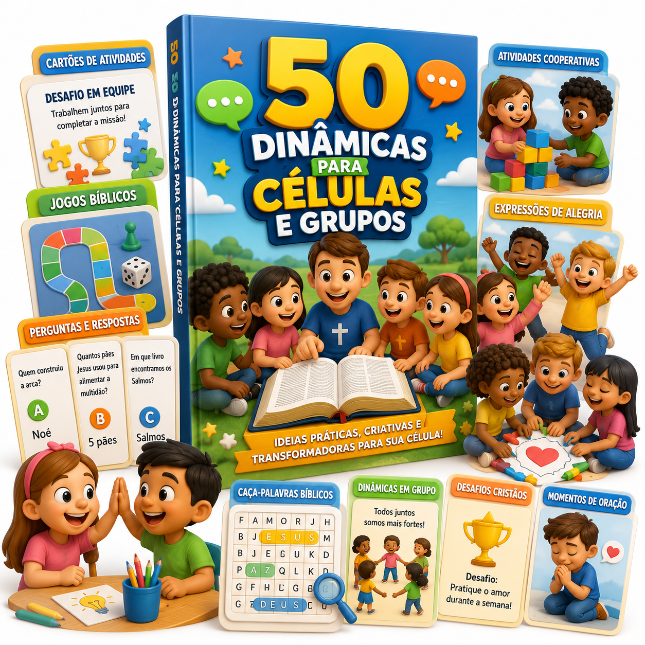 50 Dinâmicas para Células e Grupos